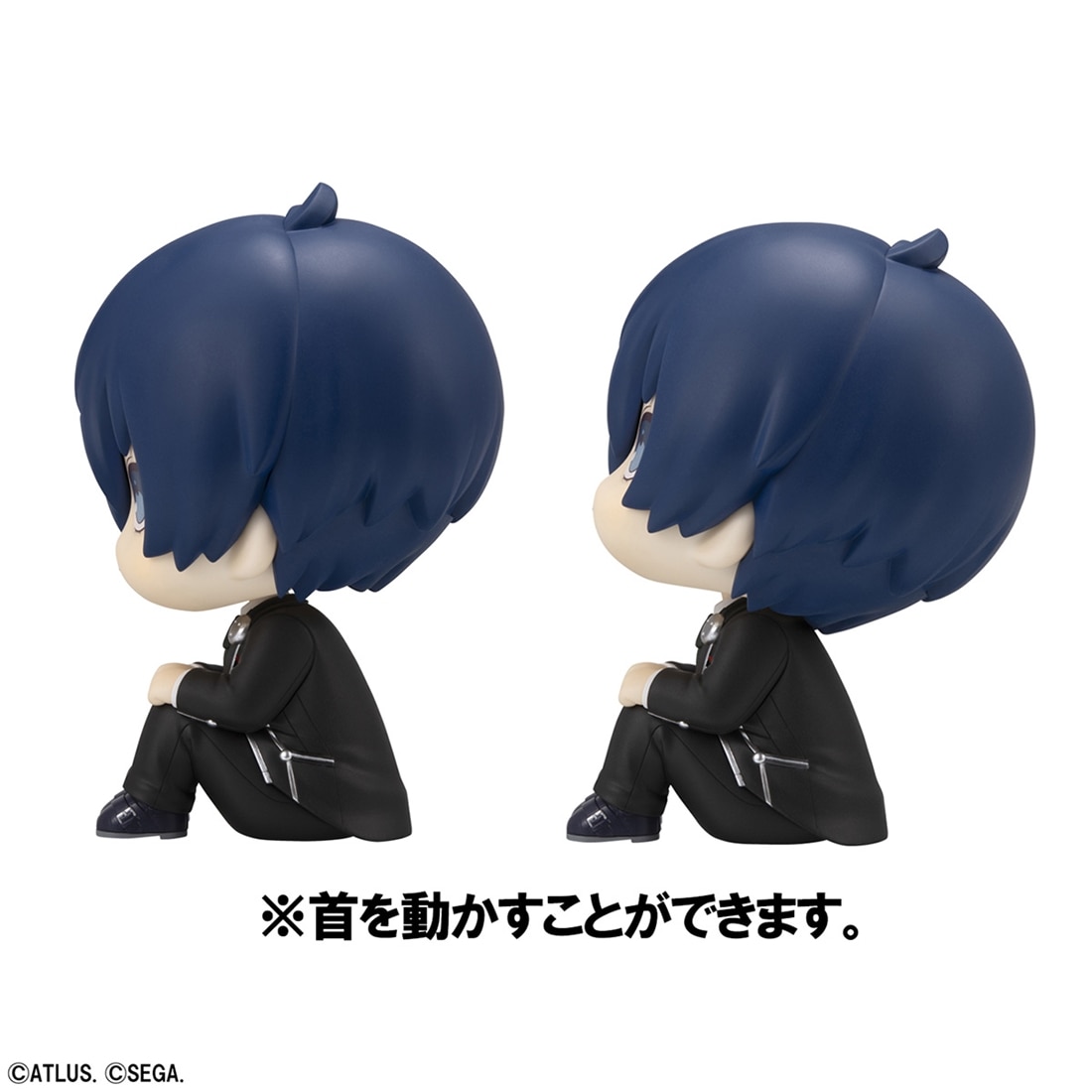 るかっぷ ペルソナ3 リロード 主人公＆アイギス セット【限定座布団付き】（アトラスDショップ限定特典付き） 主人公＆アイギス セット(限定座布団、アトラスDショップ限定特典付き）