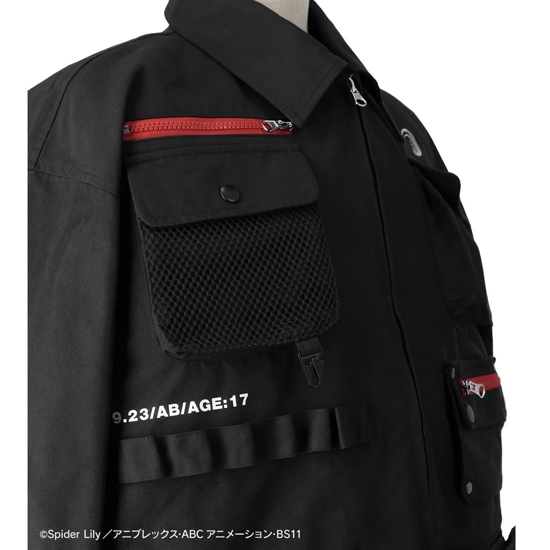 リコリス・リコイル shica-ke 錦木千束 タクティカルジャケットユニセックス L-XL L-XL