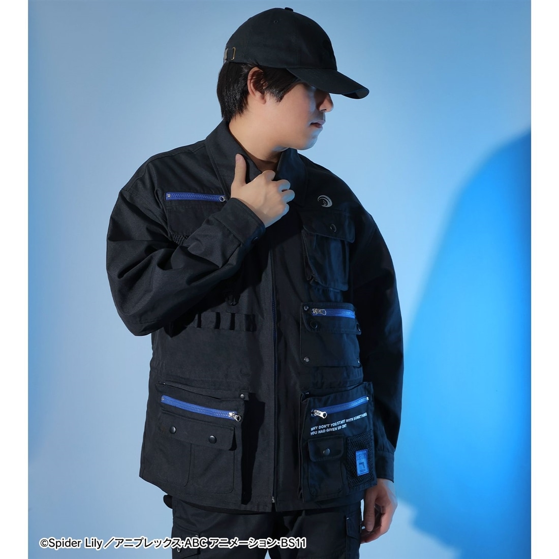 リコリス・リコイル shica-ke 井ノ上たきな タクティカルジャケットユニセックス L-XL L-XL