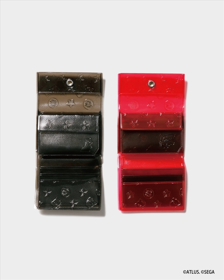 beautiful people×P5R nothing to hide miniwallet black black