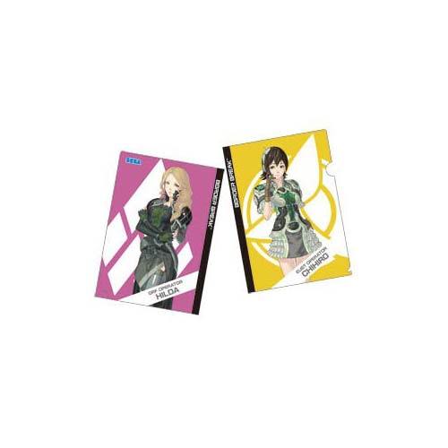 東京ゲームショウ2011販売グッズ 「ボーダーブレイク エアバースト」クリアファイルセット