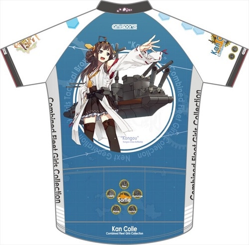 艦これ 戦艦 金剛 サイクルジャージ 半袖XL 艦隊これくしょん 金剛 サイクルジャージ 半袖 XL