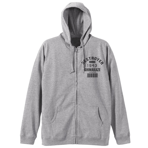 艦隊これくしょん～艦これ～島風天竺パーカーHEATHER GRAY-L HEATHER GRAY-L