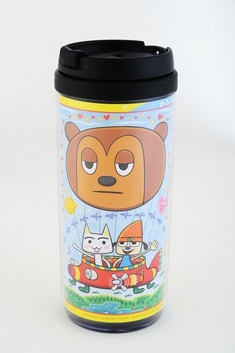 コラボイラストタンブラー【パラッパラッパーといっしょ】「プレイステーション(R)といっしょ」 パラッパラッパーといっしょ