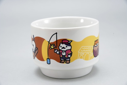 ねこあつめ スタッキングマグ「つ」 「つ」