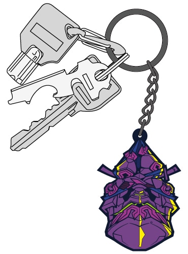 ダークニンジャ つままれキーホルダー [ニンジャスレイヤー フロムアニメイシヨン] ダークニンジャ つままれキーホルダー