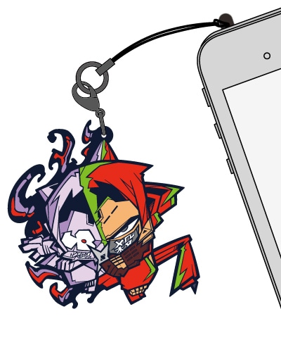 ニンジャスレイヤー つままれストラップ [ニンジャスレイヤー フロムアニメイシヨン] ニンジャスレイヤー つままれストラップ