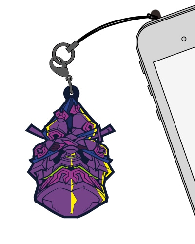 ダークニンジャ つままれストラップ [ニンジャスレイヤー フロムアニメイシヨン] ダークニンジャ つままれストラップ