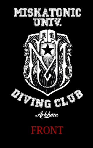 ミスカトニック大学ダイビング部ジャージ / L / BLACK×WHITE L / BLACK×WHITE