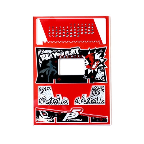 ペルソナ5 アクリル万年カレンダー
