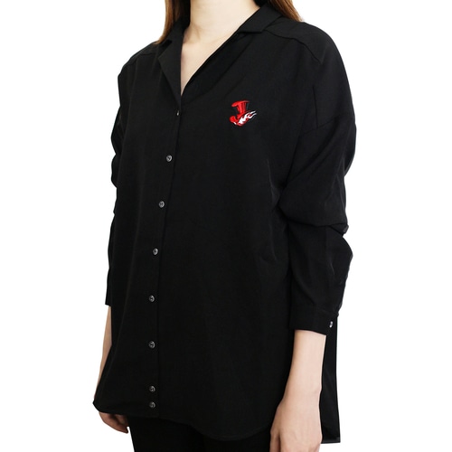 ペルソナ5 ワンポイント刺繍シャツ(怪盗団)レディース(サイズ/XL) レディース(サイズ/XL)