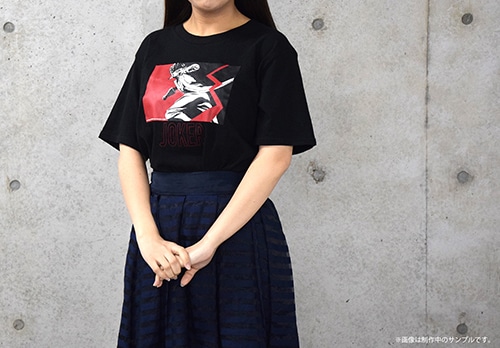 PERSONA5 the Animation 秀尽学園高校購買部 ENVYMコラボ　Tシャツ＜JOKER＞【受注生産】 Black/Sサイズ Black/Sサイズ