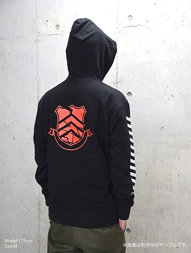 PERSONA5 the Animation 秀尽学園高校購買部 ENVYMコラボジップアップパーカー【受注生産】 Black/Sサイズ Black/Sサイズ