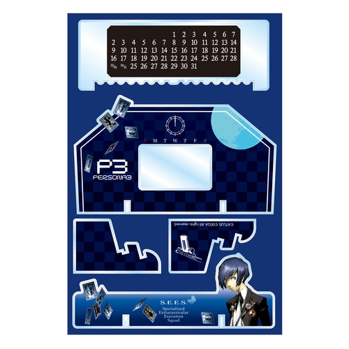 ペルソナ3 卓上アクリル万年カレンダー