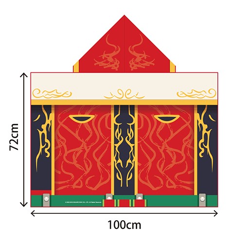 FINAL FANTASY XI　バーミリオクローク風フードタオル