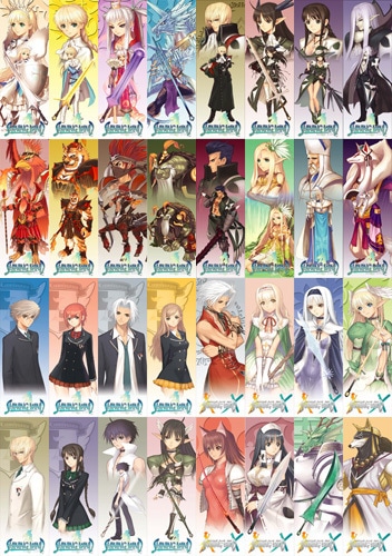 シャイニング・ウィンド コレクションポスターセット第1弾～第5弾セット