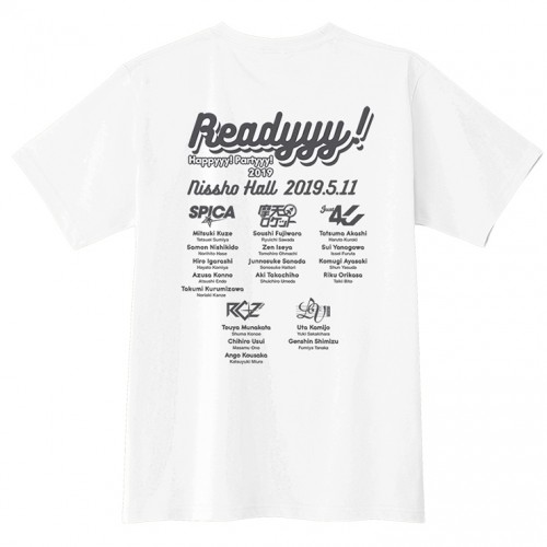 「『Readyyy!』Happyyy!Partyyy!2019」ライブTシャツ