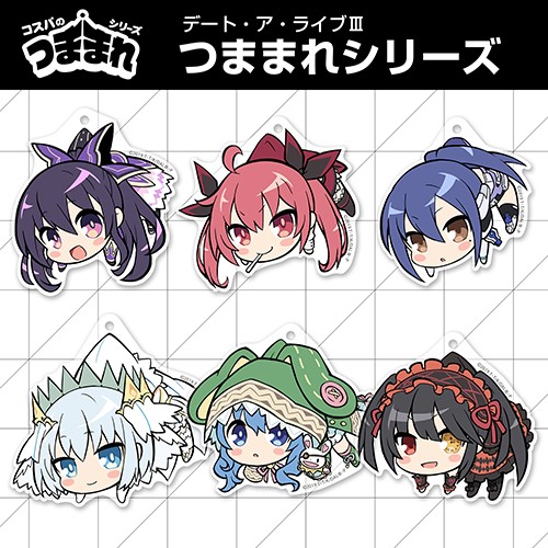 デート・ア・ライブIII アクリルつままれストラップ 五河琴里 ストラップ