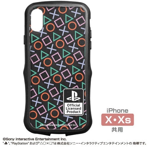 TPUバンパー iPhoneケース [X・Xs共用] “PlayStation”Shapes [X・Xs共用]Shapes