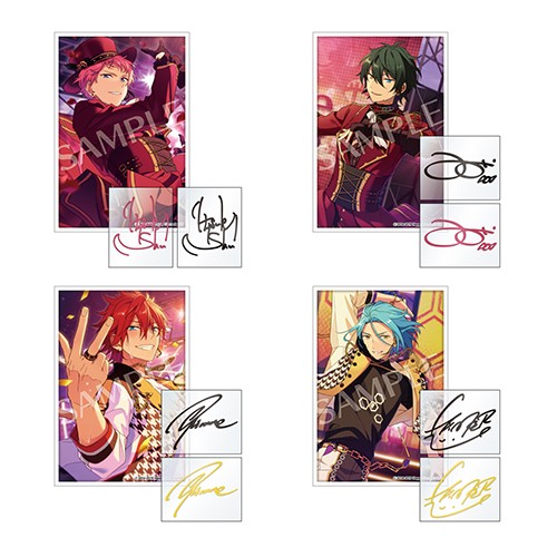 『あんさんぶるスターズ！！』サインステッカー スターラメver. Vol.2 1BOX 1BOX