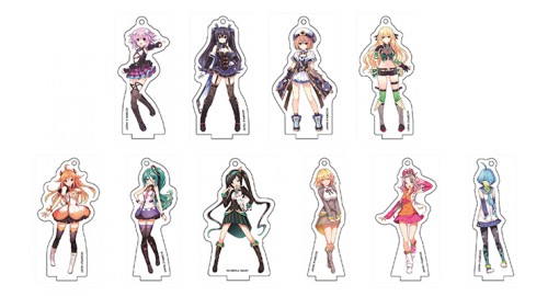 『ブイブイブイテューヌ』アクリルキーホルダー 7,ヴァイス ヴァイス