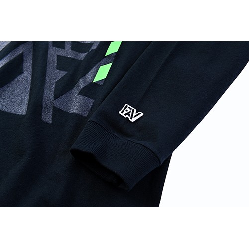 『FAV gaming』GEOMETRIC LONG SLEEVE BLACKL L