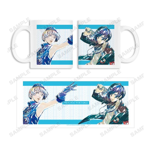 ペルソナ3 ポータブル 主人公＆エリザベス Ani-Art マグカップ vol.2 主人公＆エリザベス