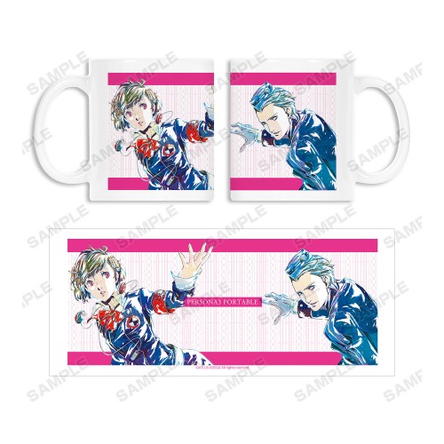 ペルソナ3 ポータブル 女性主人公＆テオドア Ani-Art マグカップ vol.2 女性主人公＆テオドア