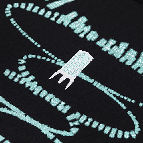 真・女神転生 TERMINAL Tシャツ_BlackXL XL