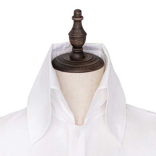 ナポレオンカラーシャツ_ジャケット_Whiteレディース レディース