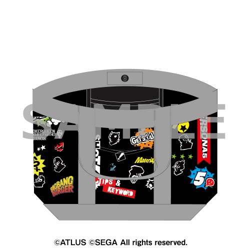 ペルソナ5 ザ・ロイヤル トートバッグ アイコンデザイン アイコンデザイン