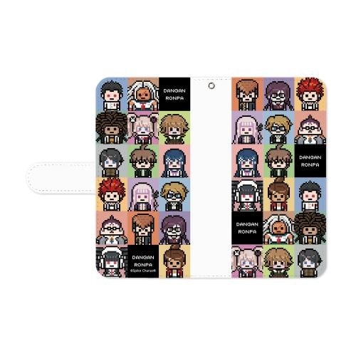 ダンガンロンパ ドット絵モチーフ手帳型スマホケース ver.A(対象機種/Mサイズ) ver.A(対象機種/Mサイズ)