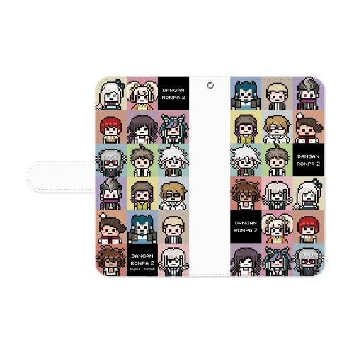ダンガンロンパ ドット絵モチーフ手帳型スマホケース ver.B(対象機種/Mサイズ) ver.B(対象機種/Mサイズ)