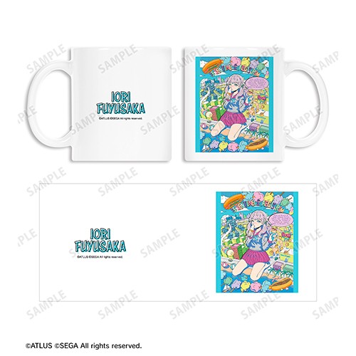 十三機兵防衛圏 冬坂五百里 ポップアート風イラスト マグカップ 冬坂五百里