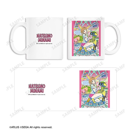 十三機兵防衛圏 南奈津乃 ポップアート風イラスト マグカップ 南奈津乃