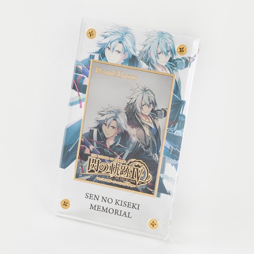 『軌跡シリーズ』メモリアルメタルプレート 閃の軌跡IV リィン＆クロウ