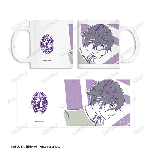 ペルソナシリーズ P1主人公 lette-graph マグカップ P1主人公