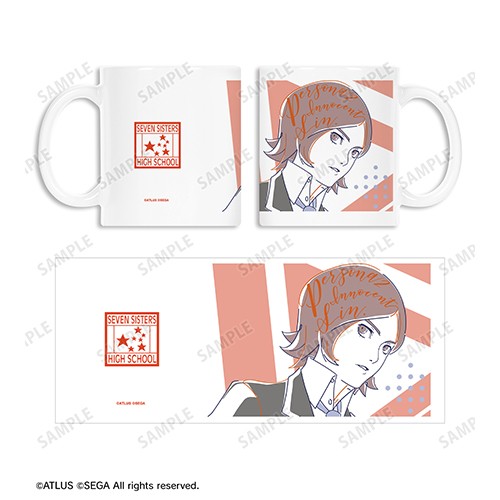 ペルソナシリーズ P2罪主人公 lette-graph マグカップ P2罪主人公