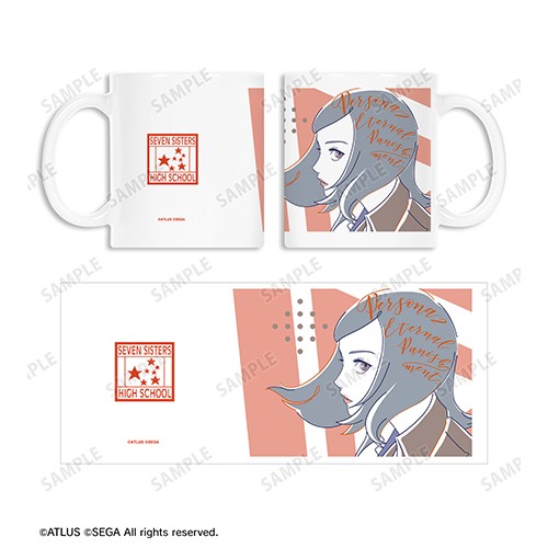ペルソナシリーズ P2罰主人公 lette-graph マグカップ P2罰主人公