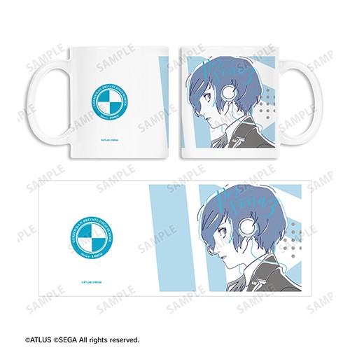ペルソナシリーズ P3M主人公 lette-graph マグカップ P3M主人公