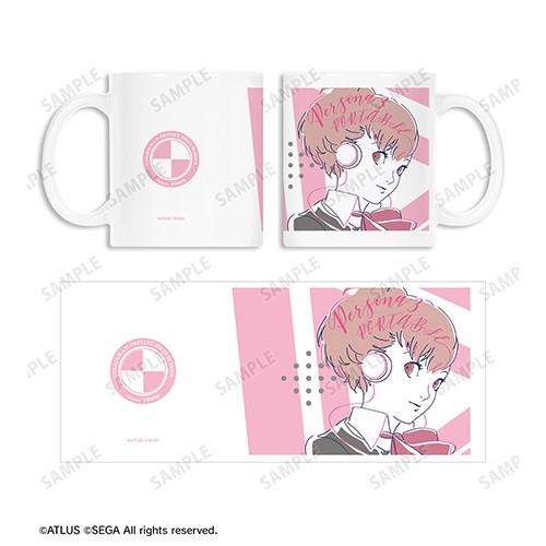 ペルソナシリーズ P3PW主人公 lette-graph マグカップ P3PW主人公