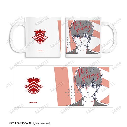 ペルソナシリーズ P5主人公 lette-graph マグカップ P5主人公