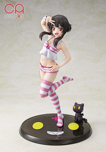 【限定特典付き】CAworks　アニメ 『この素晴らしい世界に祝福を！』めぐみんフード☆るっく　ちょむすけver.　通常版　スケールフィギュア 通常版