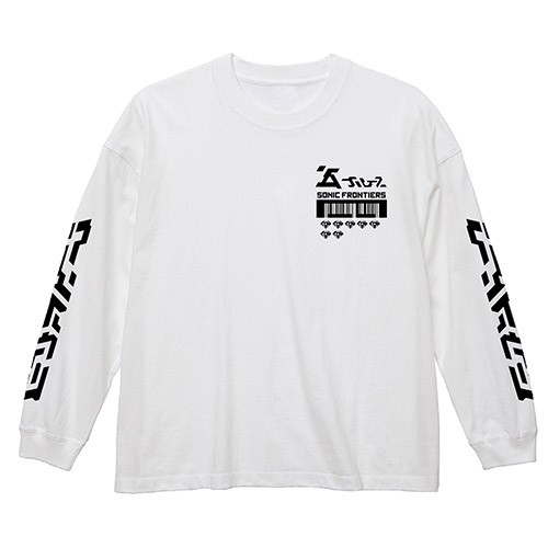 ソニックフロンティア ビッグシルエットロングスリーブTシャツWHITE-L WHITE-L