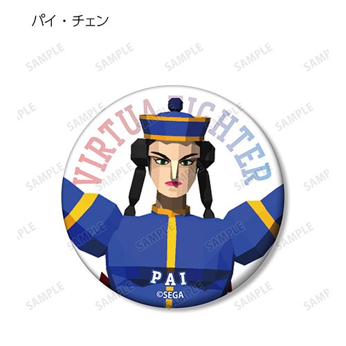 バーチャファイター　トレーディングマット缶バッジ単品 単品