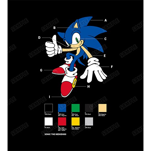 ソニック・ザ・ヘッジホッグ フルカラープリントコーチジャケットユニセックス(サイズ/M) (サイズ/M)