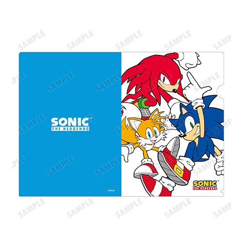 ソニック・ザ・ヘッジホッグ＆テイルス＆ナックルズ クリアファイル ソニック・ザ・ヘッジホッグ＆テイルス＆ナックルズ
