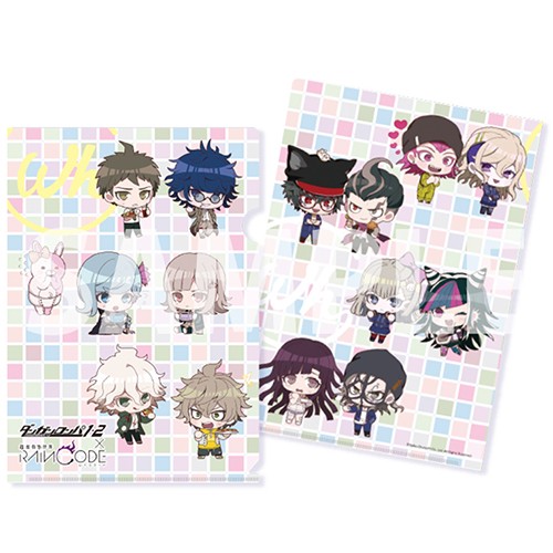 ダンガンロンパ1・2 Reload×超探偵事件簿 レインコード  A4クリアファイル 2枚セット