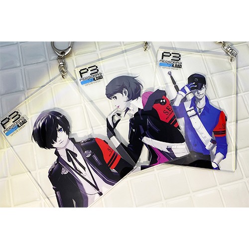 P3R アクリルプレートキーホルダーセット（主人公、岳羽ゆかり、伊織順平）