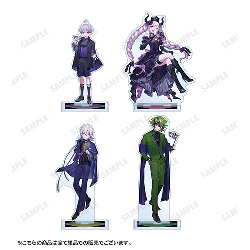 本田ロアロさんイラスト ユーマ　ココヘッド 仮面舞踏会ver. 特大アクリルスタンド【超探偵事件簿 レインコード】 ユーマ　ココヘッド